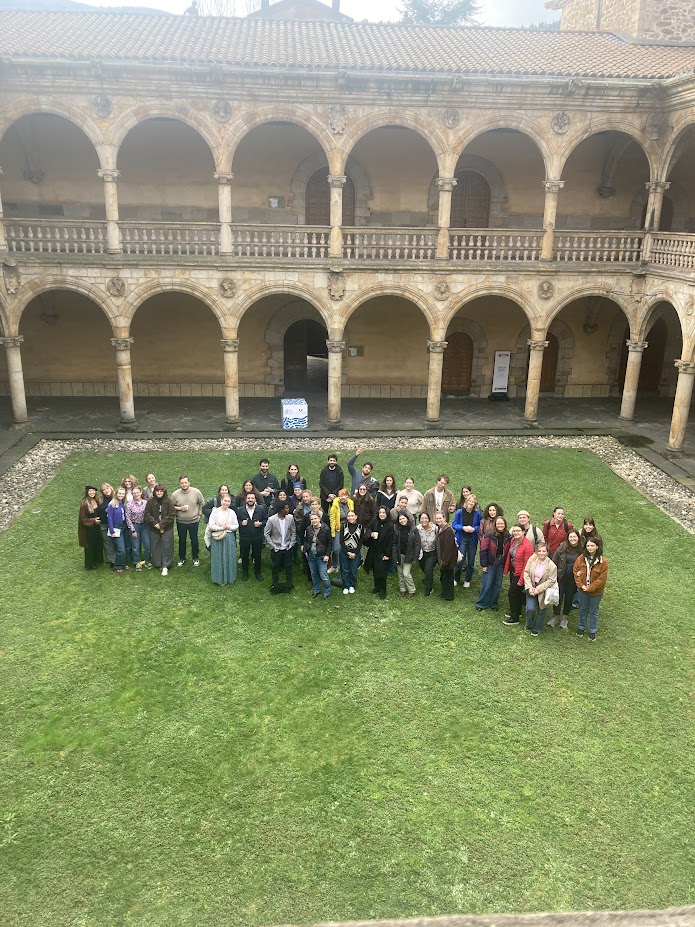 Group photo of the IISL students and the Deusto students.